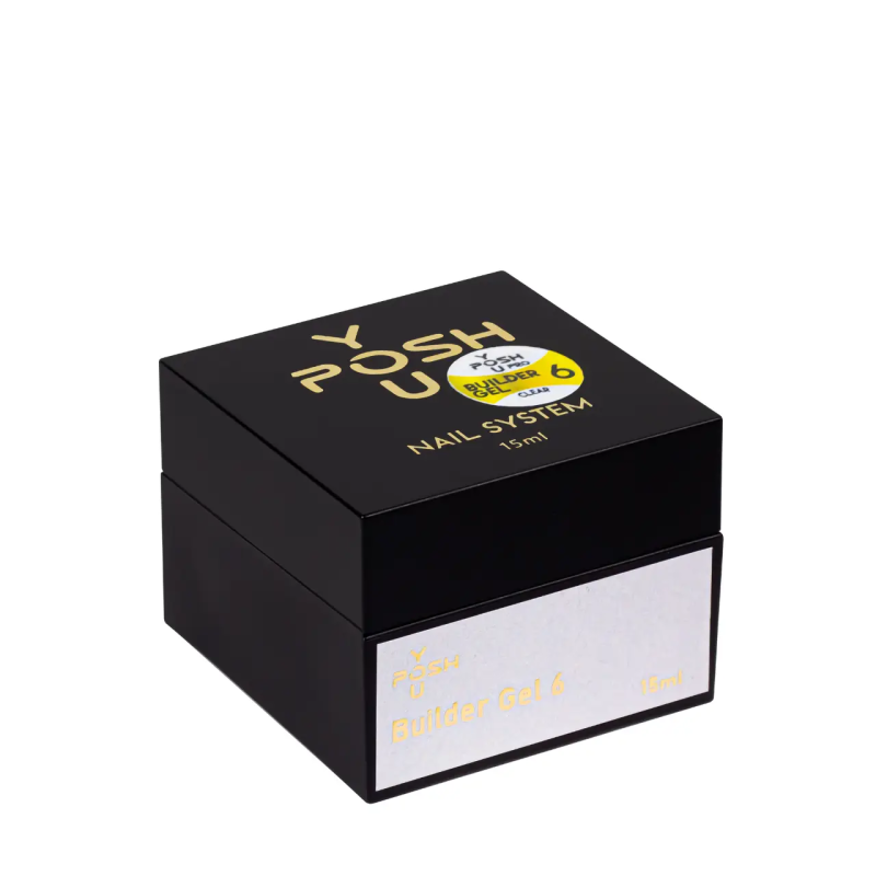 Гель прозорий  для нарощення You POSH Gel 06 Clear. прозорий. 15 мл