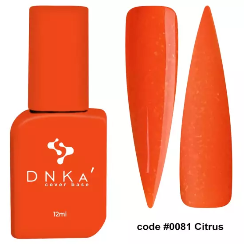 DNKA COVER BASE, 12 МЛ #0081 CITRUS
