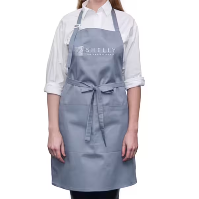 Фартух для майстрів манікюру /бюті сфери Shelly сірий