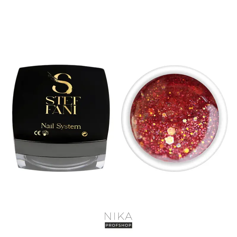 Камуфлююча база Steffani Glitter Base №02 10 мл