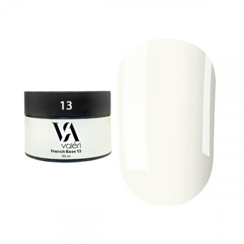 Камуфлююча  молочна база Valeri French Rubber Base 13 30 мл