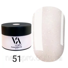 База для гель-лаку Valeri Opal Base 30 мл, No 51
