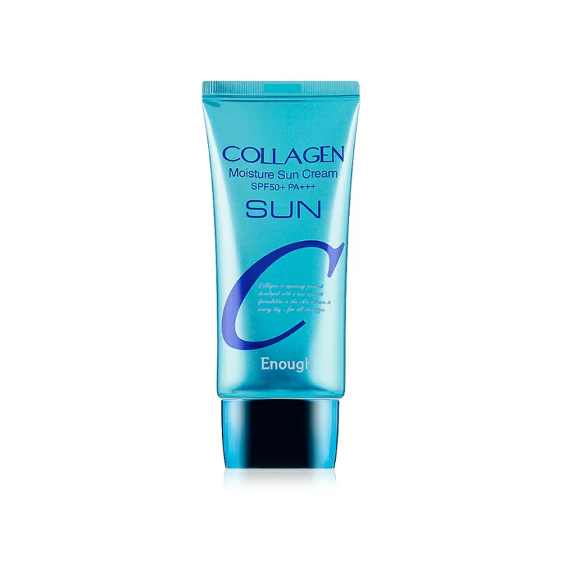 Зволожувальний сонцезахисний крем із колагеном Enough Collagen Moisture Sun Cream SPF 50+ PA+++, 50 г