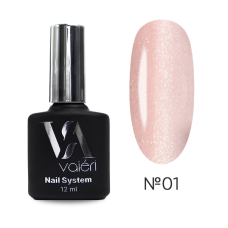 Valeri база Base French No01 рожева з шимером 12 мл