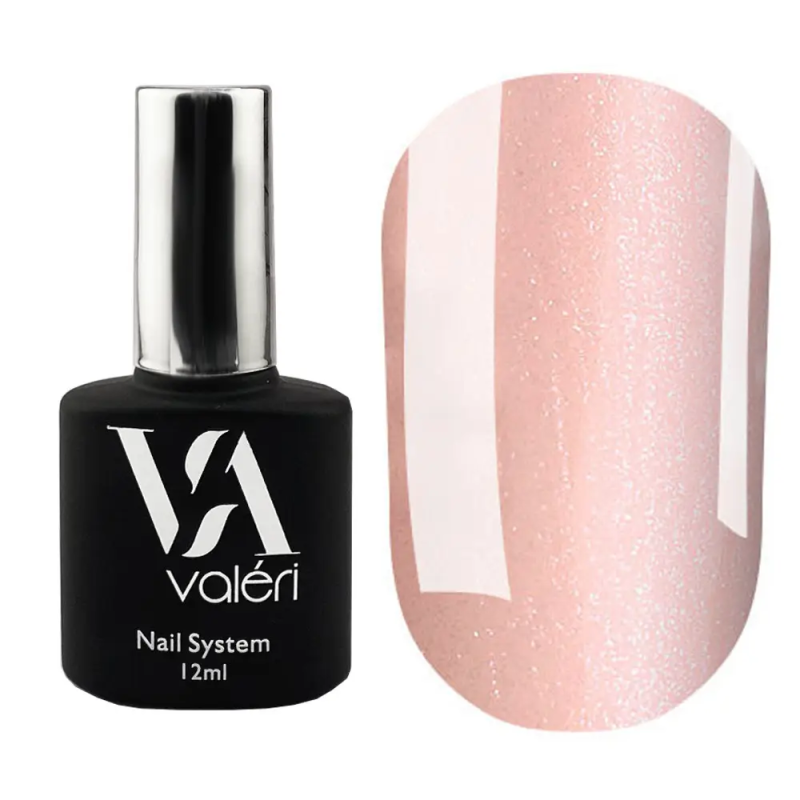 База Vaлерi Base 12 ml, french 2 рожево-бежева із срібним шимером