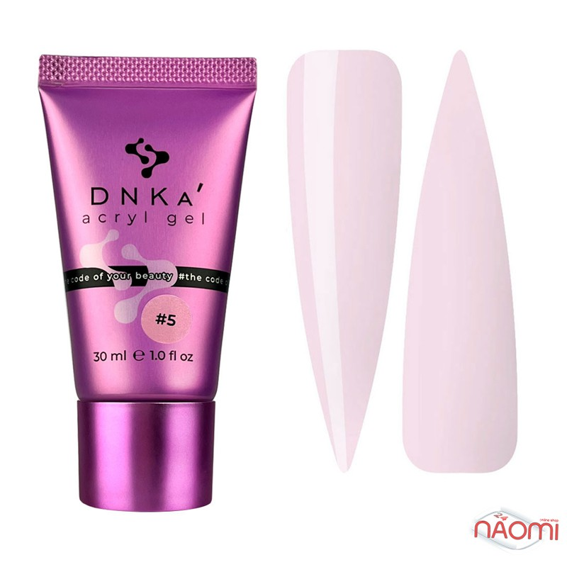 Полигель (Акрил-гель) DNKa Acryl Gel №05 Powder (розовый), 30 мл