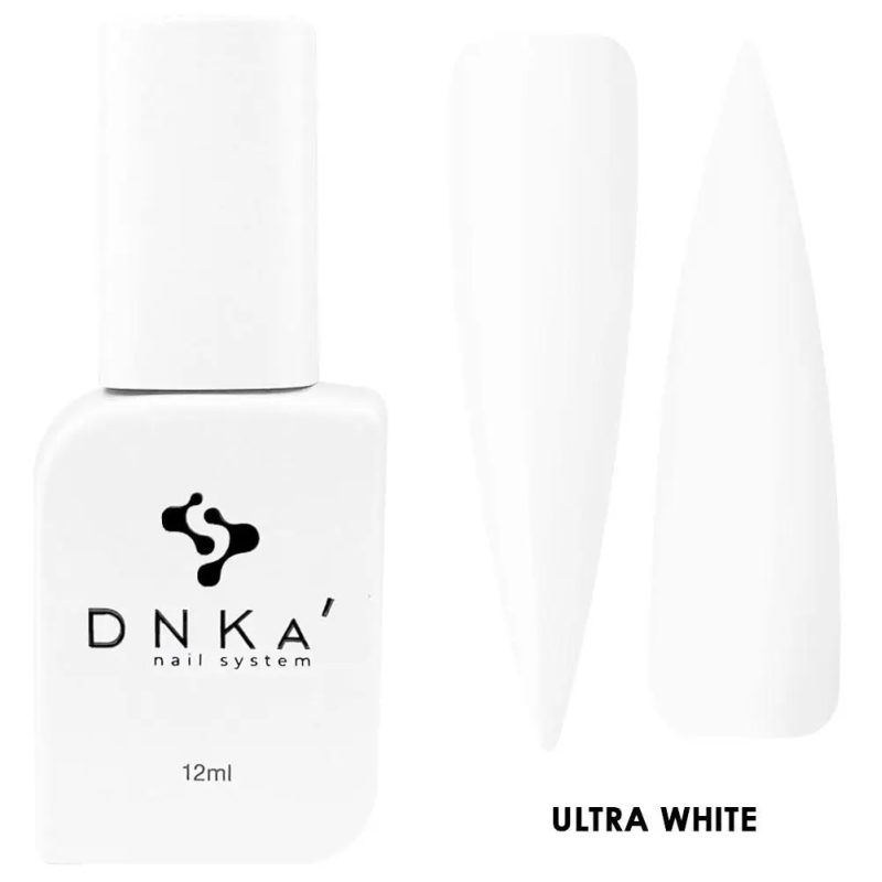 Гель-лак білий DNKa’ GeI Polish Ultra White 12 мл