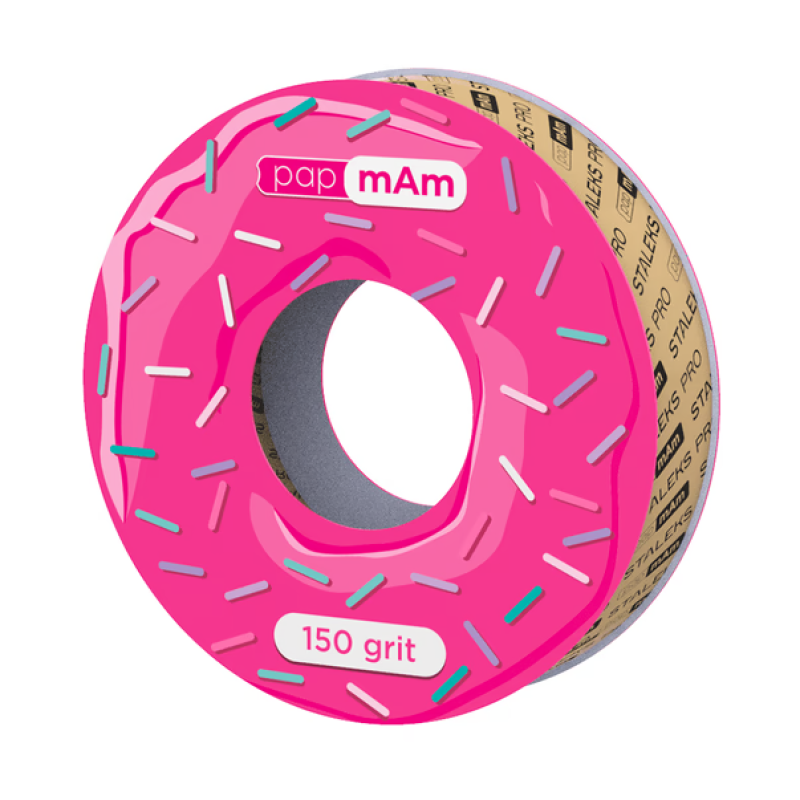 Запасний блок файл-стрічки білий papmAm для котушки 150 грит STALEKS PRO EXPERT