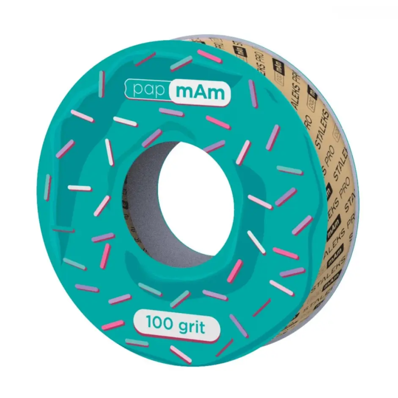 Запасний блок-файли на 100 гріт. (пончик) papmAm Staleks Pro Expert 